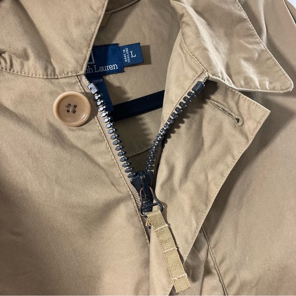 *SOLD* Polo Ralph Lauren Khaki Jacket Size Large - Picture 9 of 10